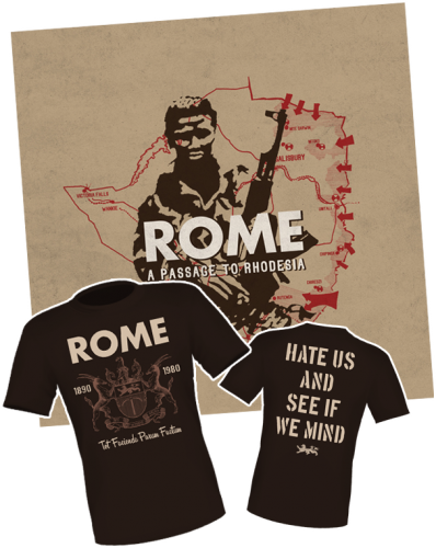 ROME – "A Passage to Rhodesia" Buch mit 2CD und DVD